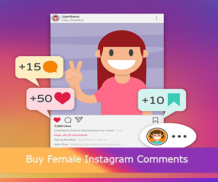 Buy Female Instagram Comments