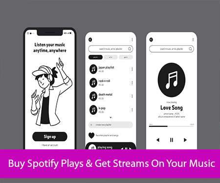 Buy Spotify Plays & Get Streams On Your Music